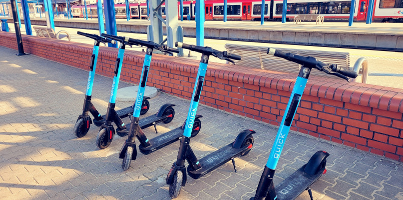 Hulajnogi Quick już w Lesznie. Rusza też promocja na przejazdy! (zdjęcia)