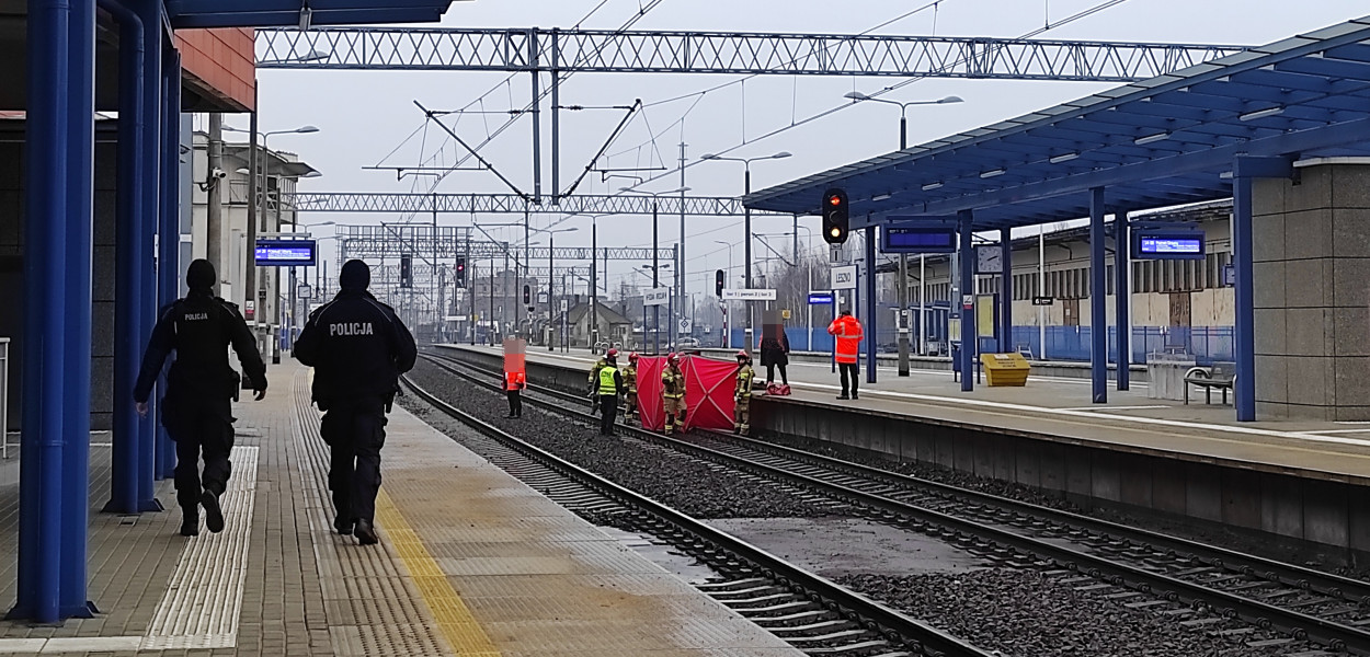 Tragedia na dworcu w Lesznie. Na miejscu są wszystkie służby (zdjęcia) 