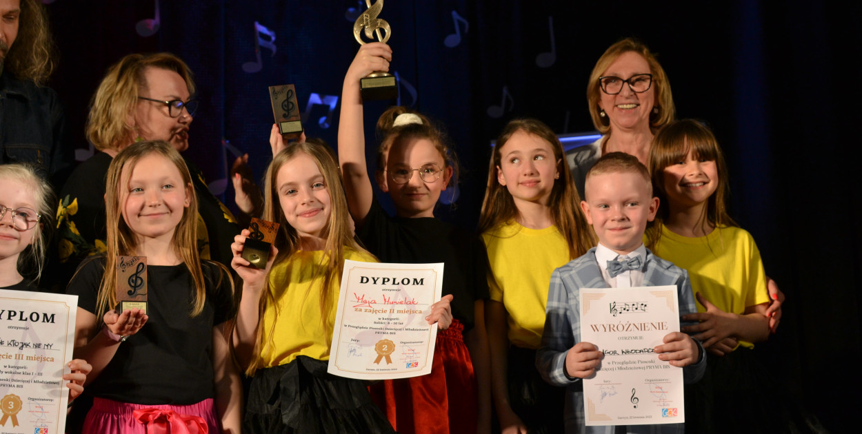 Dzieci i młodzież zachwyciły śpiewem. Przegląd PRYMA BIS powrócił (zdjęcia)