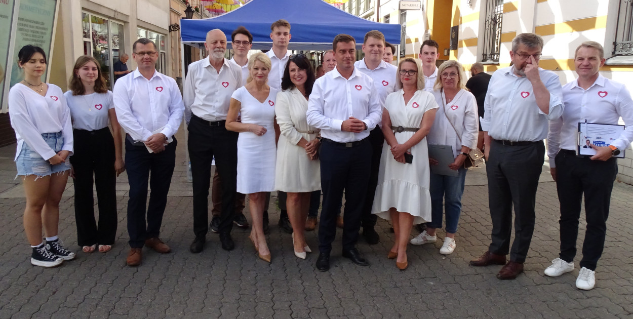 Drużyna KO walczy o głosy. Wyborcom "będziemy mówić prawdę" (zdjęcia, film)