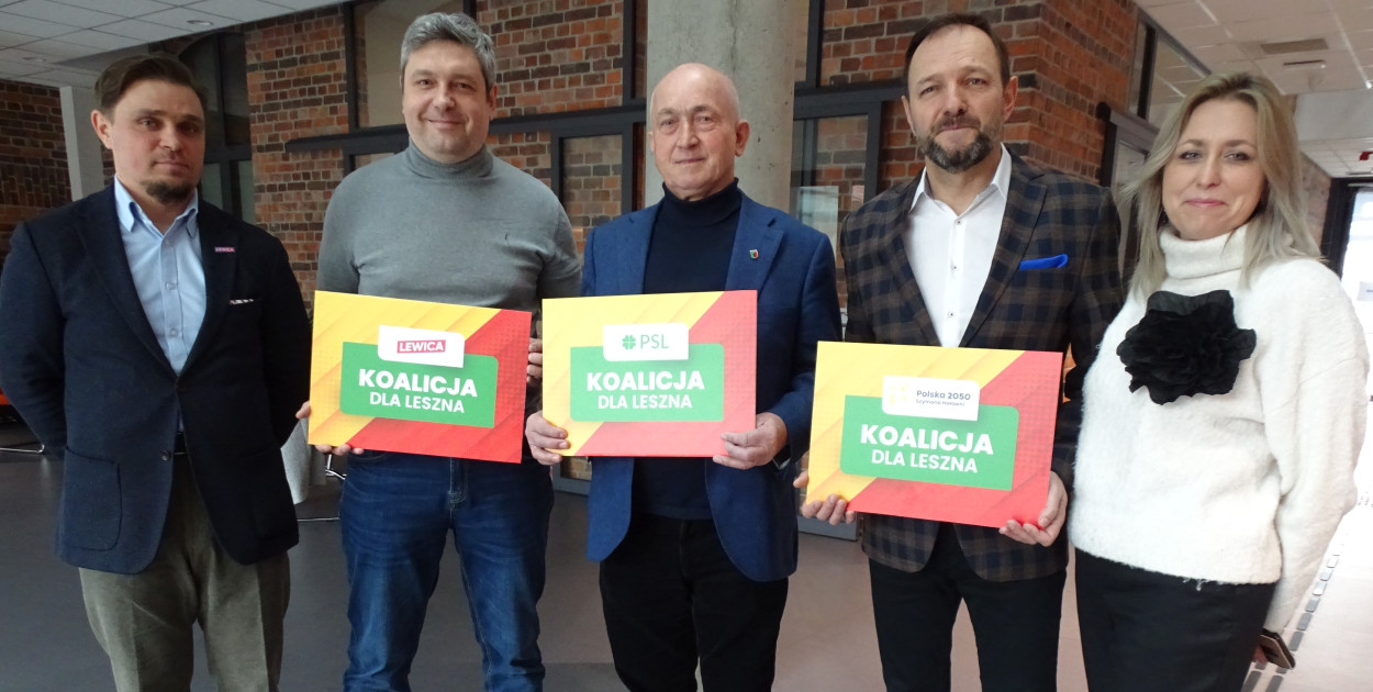 Koalicja dla Leszna wystawi kandydatów na radnych i prezydenta (film)