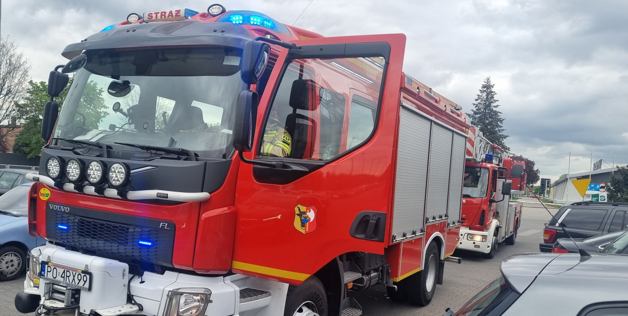 Konieczna była ewakuacja klientów Lidla w CH Manhattan w Lesznie