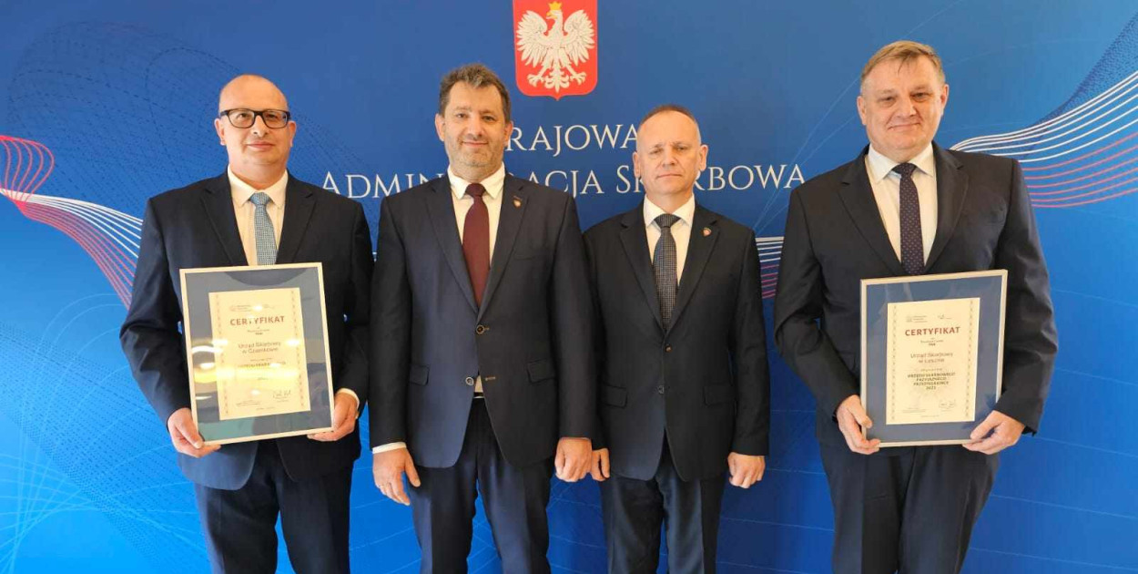 Urząd Skarbowy w Lesznie wyróżniony przez przedsiębiorców  