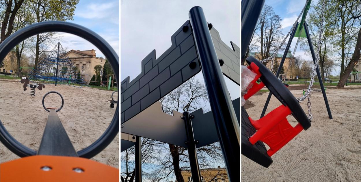 Zmienia się plac zabaw w Rydzynie. Są nowe atrakcje (zdjęcia) 