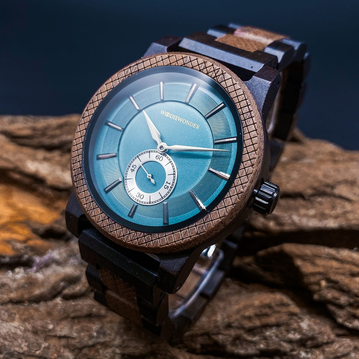 Zegarek męski drewniany