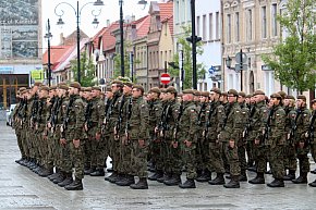 Próba wojskowej przysięgi w Rawiczu-10960