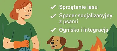 Sprzątanie lasu i spacer socjalizacyjny z psami-3970
