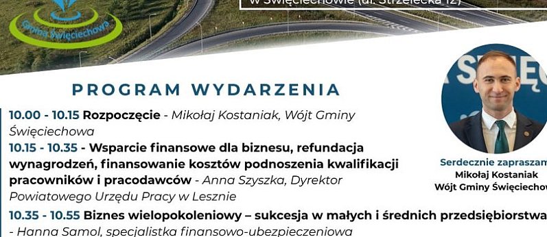Forum Biznesu i Przedsiębiorczości Gminy Święciechowa