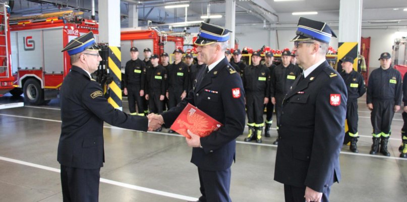 Nowy zastępca komendanta straży pożarnej w Lesznie (zdjęcia) - 65561
