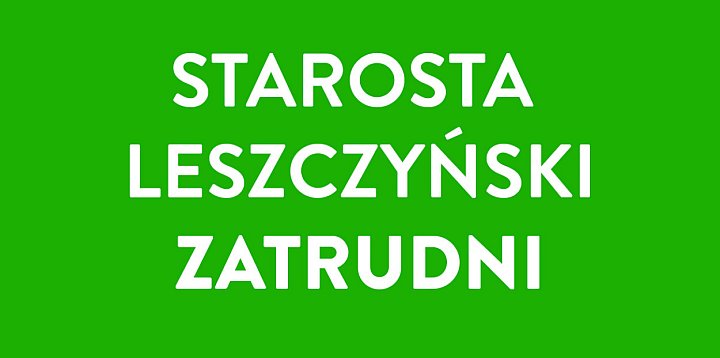 Starosta Leszczyński zatrudni-73598