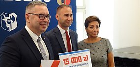Czeki dla Leszna, Włoszakowic i Święciechowy (zdjęcia)