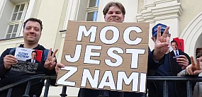 Wiec poparcia dla Trzaskowskiego (zdjęcia, film) 
