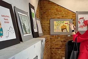 W centrum Leszna będzie nowy mural. Jego autor jest w 8 klasie (zdjęcia)  -75632