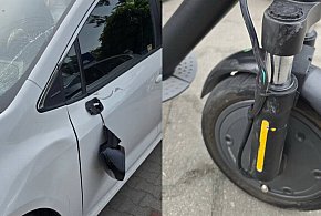 Kierujący elektrycznymi hulajnogami zagrażają innym. Mamy dowody! (zdjęcia)-75834
