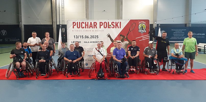 Tenisiści na wózkach walczą w Lesznie w Pucharze Polski (zdjęcia) - 76037