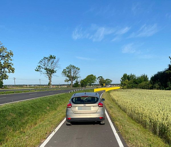 Jeden wjechał w audi, drugi się zagapił. Dwie kolizje na DK 12 (zdjęcia)-76274