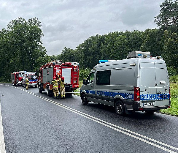 Kolizje w deszczu. Policja apeluje o zachowanie ostrożności podczas jazdy-76789