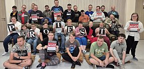 Protest w Warsztacie Terapii Zajęciowej w Lesznie 