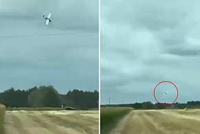 Awionetka spadła na ogródek w Krzycku Wielkim. Mamy nagranie i zdjęcia-77884