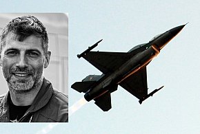 Pilot F16, który zginął w Radomiu, latał na pokazach w Lesznie (film) -77995
