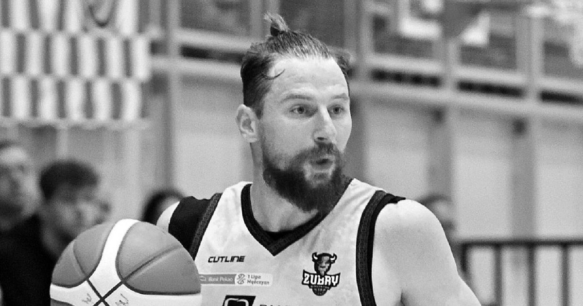 Śmierć koszykarza! Jeszcze w piątek oglądaliśmy go w hali Trapez