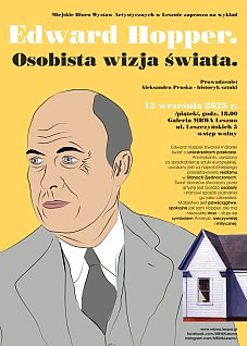 „Edward Hopper – osobista wizja świata” wykład w MBWA Leszno