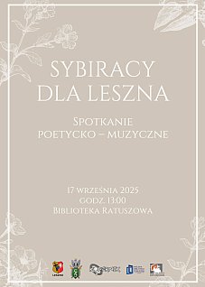 Sybiracy dla Leszna – spotkanie poetycko-muzyczne