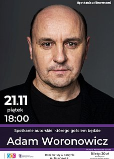 Spotkanie autorskie z Adamem Woronowiczem! 🩶
