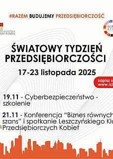 Światowy Tydzień Przedsiębiorczości w Leszczyńskim Centrum Biznesu