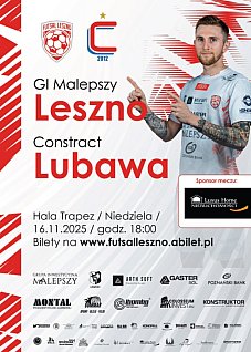 Futsal Ekstraklasa, GI Malepszy Leszno - Constract Lubawa
