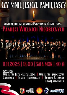 Czy mnie jeszcze pamiętasz? Koncert zaduszkowy w MOK