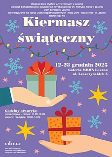 Kiermasz Świąteczny w Galerii MBWA w Lesznie