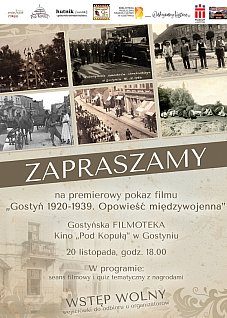 Premiera filmu Gostyń 1920-1939. Opowieść międzywojenna
