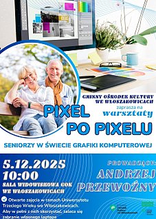 Piksel po pikselu. Seniorzy w świecie grafiki komputerowej