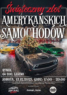 Świąteczny zlot amerykańskich samochodów!