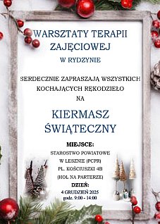 Kiermasz Świąteczny w starostwie