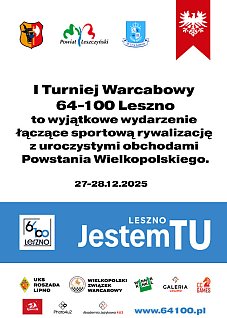 I Turniej Warcabowy  64-100 Leszno