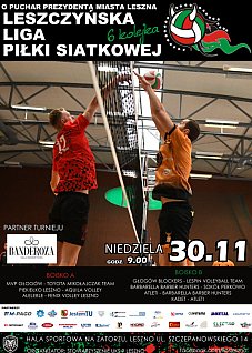 5 kolejka Leszczyńskiej Ligi Piłki Siatkowej o Puchar Prezydenta Miasta Leszna