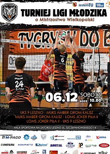 Siatkówka: Turniej I Ligi Młodzika - UKS 9 Leszno