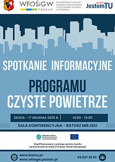 Spotkanie informacyjne Programu Czyste Powietrze