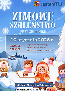 Zimowe szaleństwo nad zbiornikiem w Zaborowie!