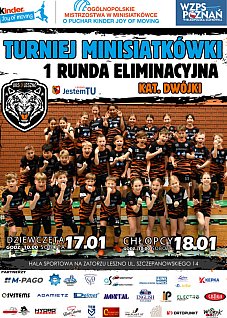 I Runda Eliminacyjna Minisiatkówki Dziewcząt i Chłopców Kinder joy of moving - kat. Dwójki