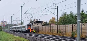 Śmiertelny wypadek na torach. Utrudniony ruch (zdjęcia)