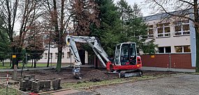 Przed ZST stanie pomnik. Już szykują teren