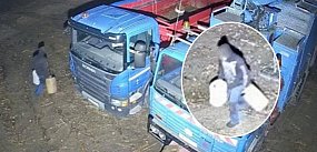 Włamał się do ciężarówki, ukradł paliwo