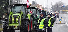 Rolnicy z naszego regionu jadą na protest do Warszawy