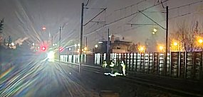 Potrącenie na torach. Nie żyje mężczyzna (zdjęcia)