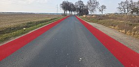 Ścieżka rowerowa na jezdni? Będzie taka w powiecie