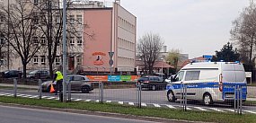 Samochód potrącił hulajnogę (zdjęcia)