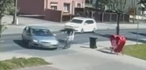 Zderzenie auta i nastolatka na hulajnodze (film)